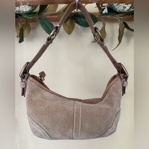 Coach Y2K Suede shoulder bag